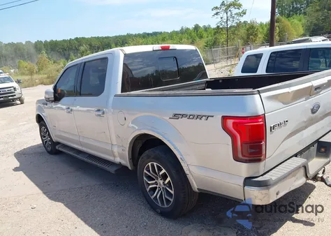 2016 Ford F-150 Lariat z USA, uszkodzony, nr VIN 1FTEW1CGXGKE38798